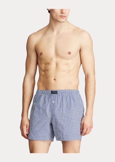 Men's Polo Ralph Lauren Woven Cotton Boxers | 247830FNE